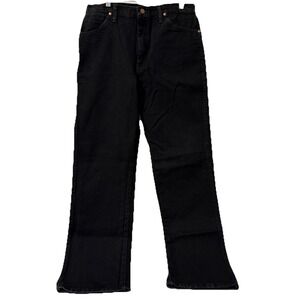Wrangler Men's Black Denim Jeans 34x36 Used